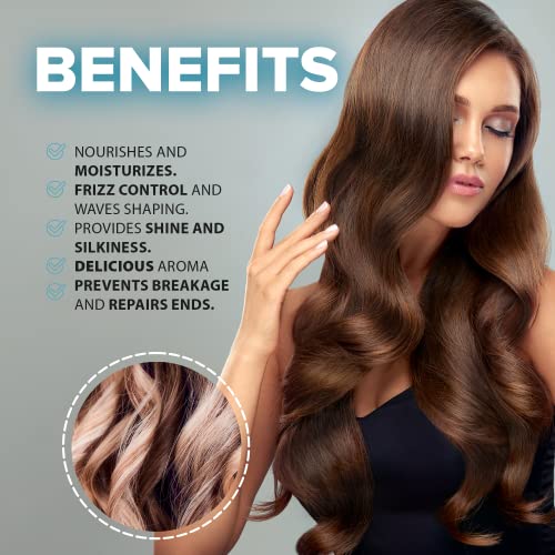 Deep Hydrating Hair Mask with Keratin Collagen & Wheat Germ - 8 oz, Pack of 2