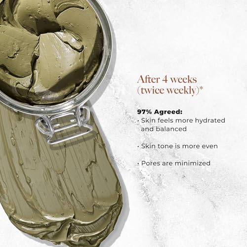 Borghese Fango Active Mud Mask with Deluxe Applicator for Deep Cleansing & Skin Firming