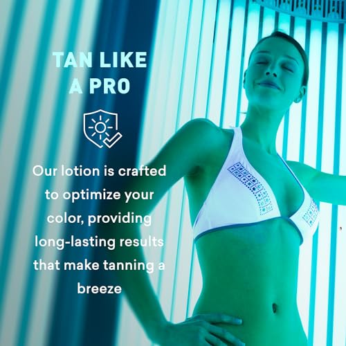 Indoor Tanning Lotion with Aloe & Vitamin E - Moisturizer for Extended Tan - 8 Fl Oz