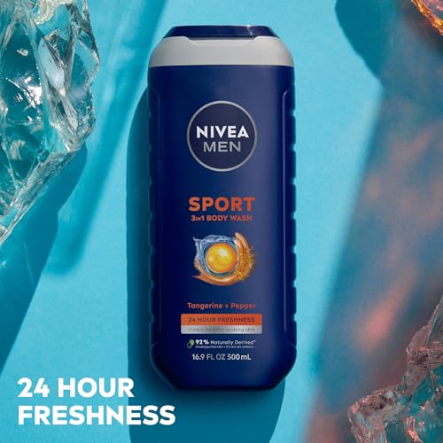 Native Body Wash Contains Naturally Derived Ingredients | For Women & Men, Sulfate, Paraben, & Dye Free Leaving Skin Soft and Hydrated | Santal & Leather 18 oz
