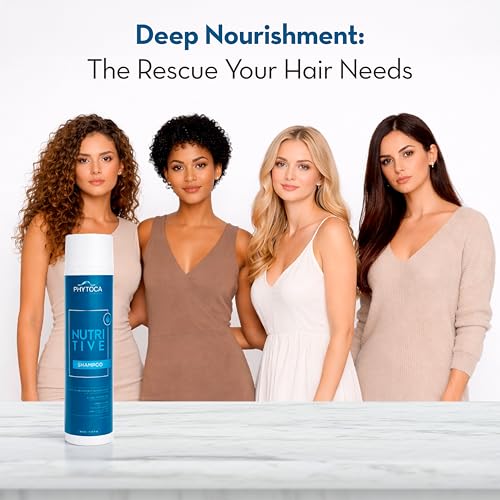 Nutritive Phytoca Hair Shampoo for Dehydrated & Chemically Treated Hair - 10.14 oz - Variation: Nutritive