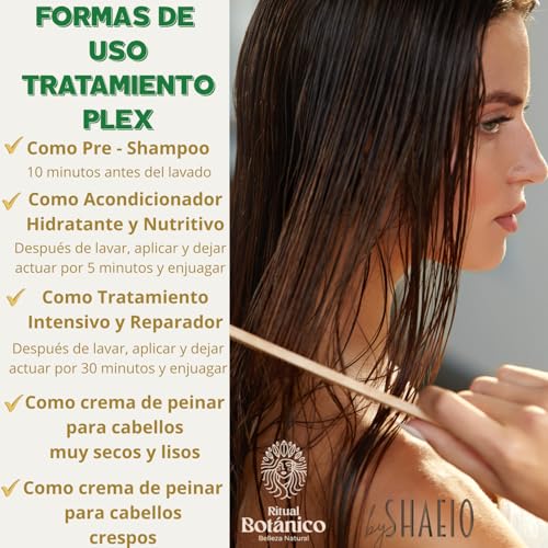 SHAEIO Ritual Botanico Hair Care Kit - Rosemary Shampoo & Intensive PLEX Conditioner