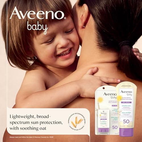 Baby Mineral Sunscreen Lotion SPF 50 with Zinc Oxide Travel Size 88mL