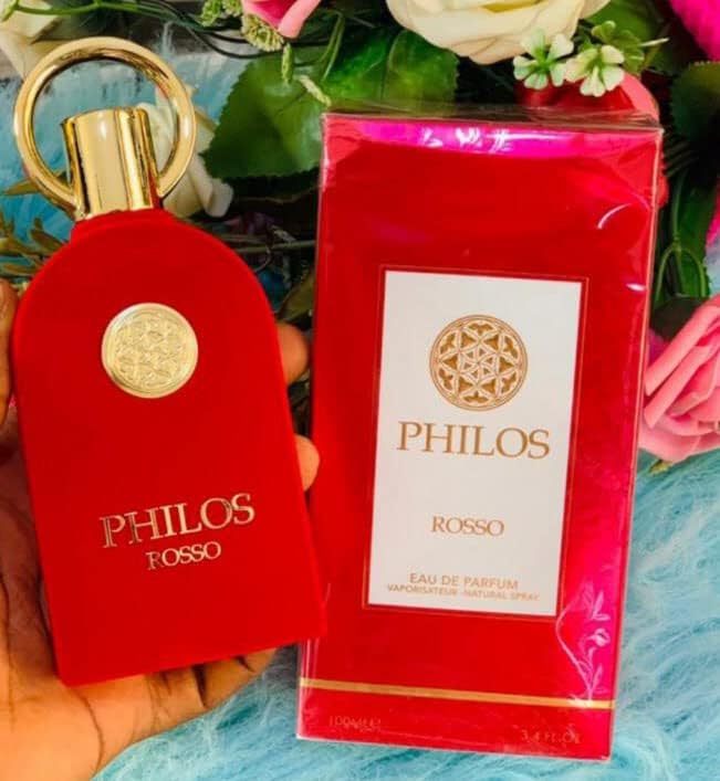 Maison Alhambra Philos Rosso for Women EDP Spray 3.4 oz with Musk