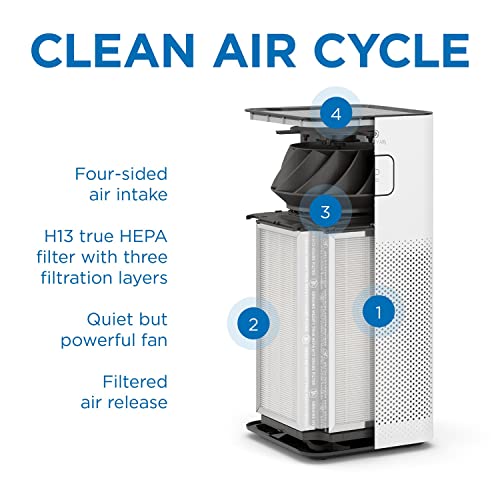 Medify MA-50 Replacement Air Filter 3-in-1 for Allergens Smoke Odors Pet Dander - Variation 1