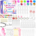 DIY Lip Gloss Making Kit with Keychain - Multicolor Variations