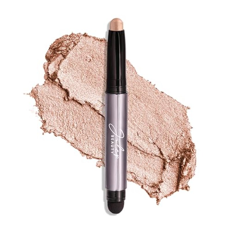 Julep Eyeshadow 101 Cream-to-Powder Waterproof Shadow Stick ? Champagne Shimmer ? Long-Lasting, Crease-Proof, Medium Golden-Beige Shimmer Cream Eyeshadow with Built-in Smudger