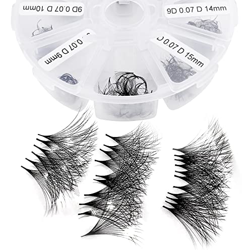Premade Lash Fans Volume Extensions 8D D-Curl 9-16mm - Mixed Lengths - Variation of THIS listing