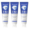 Hydroxyapatite Toothpaste for Enamel Repair & Whitening - Mint Flavor, 3 Pack - Fluoride-Free, Probiotic Formula