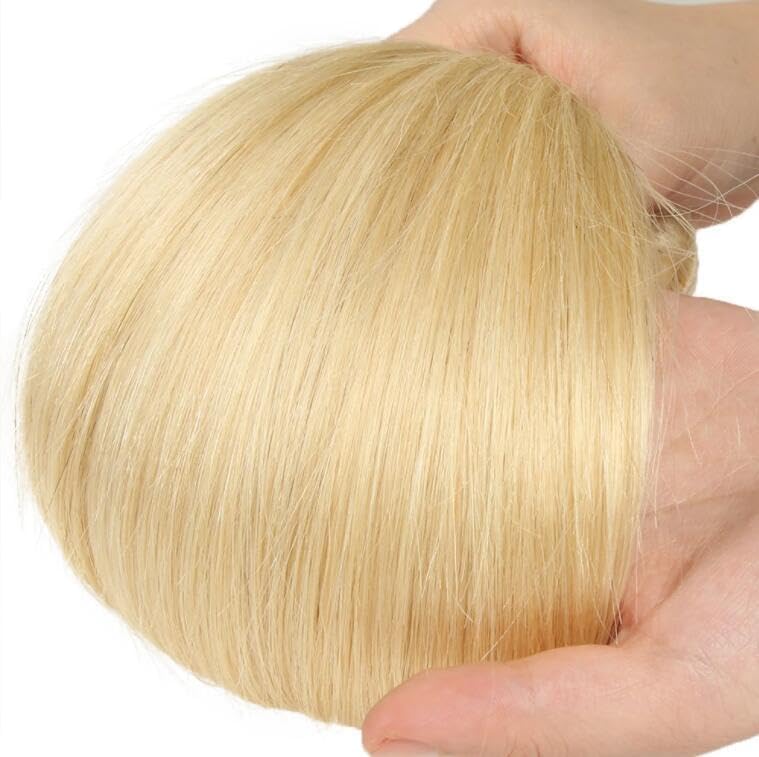 Aonbamds Blonde Straight Hair Extensions 26 Inch Bundle Set - Variation of THIS listing