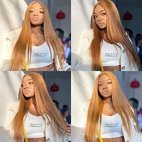 AiPliantfis #30 Light Brown Straight Human Hair Bundles - 3 Pack 12-34 Inch Variation of THIS listing