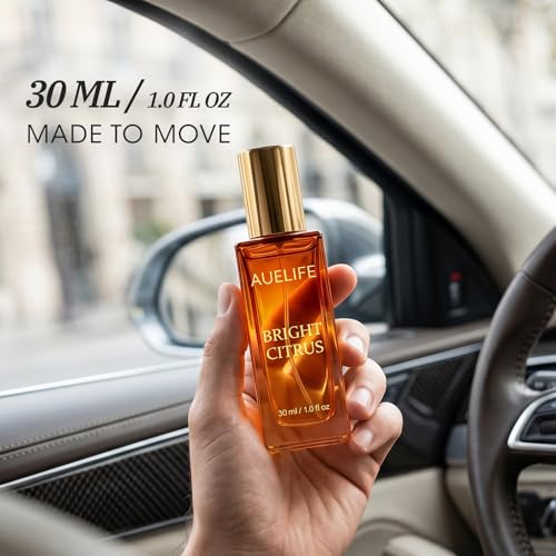 Auelife Men's Fragrance Gift Set - 4x30mL Cologne, Long-Lasting, Alcohol-Free