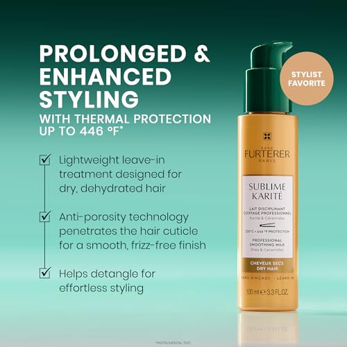 Ren? Furterer Sublime Karit? Professional Smoothing Milk - Shea butter, Ylang-Ylang Essential Oil & Ceramides 3.3 fl oz.