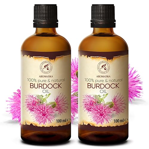 Burdock Root Oil for Hair & Skin - 6.8 Fl Oz Natural Hair & Body Care Oil