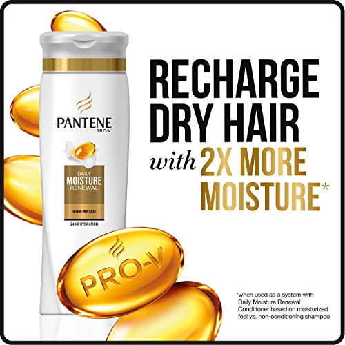 Pantene Daily Moisture Renewal Shampoo & Conditioner Duo Set - Soft, Manageable Hair