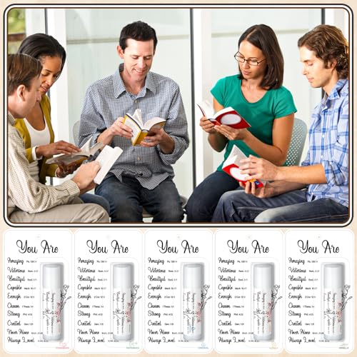 Sacubee 25 Pack Christian Lip Balm Party Favors for Women - Classic Flavors