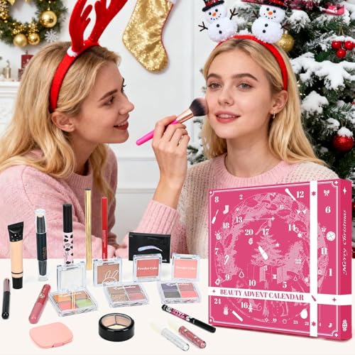 Obmyllax Hot Pink Makeup Advent Calendar 2025 — 24 Beauty Surprise Gifts