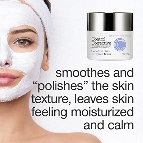 CONTROL CORRECTIVE Sensitive Skin Cleansing Milk & Sensitive Skin Enzyme Mask - Calming Cleanser & Hydration