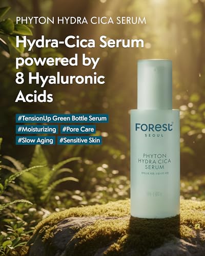 Hydrating Face Serum with Hyaluronic Acid & Cica for Skin Elasticity