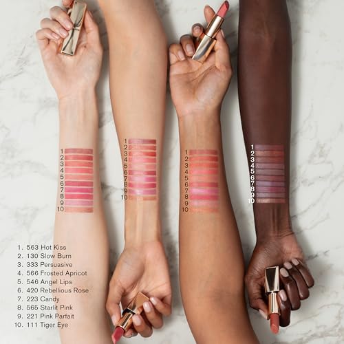 Est?e Lauder Pure Color Long-Lasting Hi-Lustre Lipstick for Women | Shimmer Finish, 0.12 Ounce