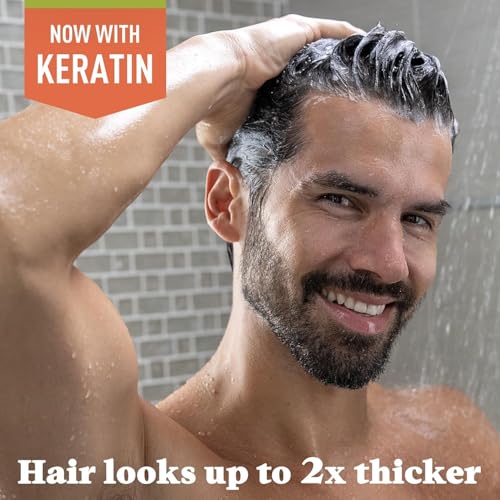 Just for Men Control GX Grey-Reducing 2-in-1 Shampoo & Conditioner - Pack of 2, 6 Fl Oz