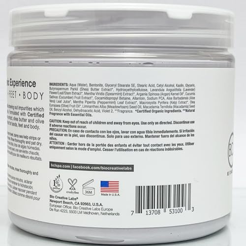 Lavender Mint Organic Hand, Foot & Body Mask Set - 16 oz - Spa & Skin Care