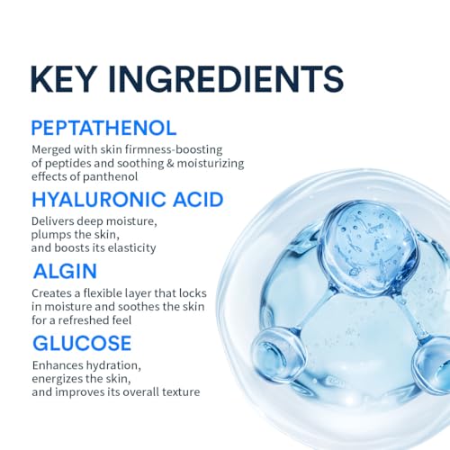 Deep Hydrating Cooling Jelly Mask Kit - Soothing Skin Care Set for Sensitive Skin