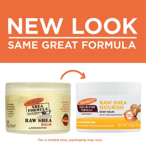 Palmer's Shea Formula Raw Shea Body Lotion and Body Balm for Dry Skin