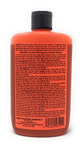 Deer Hide Tanning Formula Multi Pack for Fur & Leather - 6 Bottles