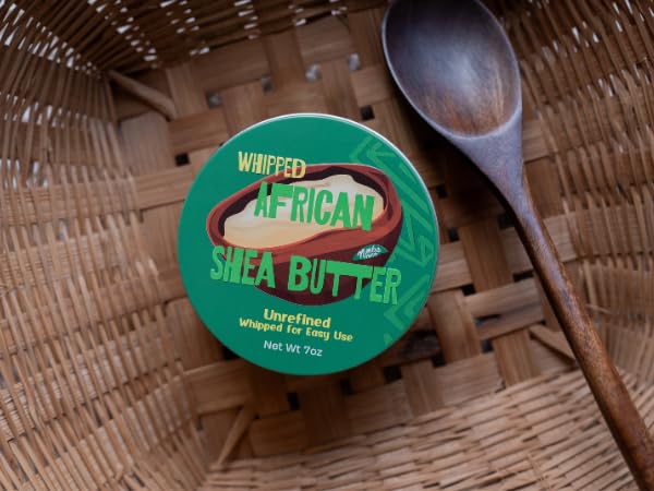 Whipped Shea Butter for Body, Skin & Hair - 2 Pack (14oz) - Natural Moisturizer for Eczema & Stretch Marks
