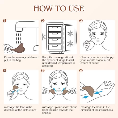 Running Man Cryo Face & Eye Globes for Cooling Massage and Skincare
