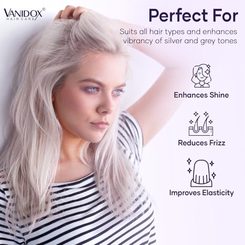 Silver Shine Set - Sulfate-Free Purple Shampoo & Conditioner for Grey & Silver Hair