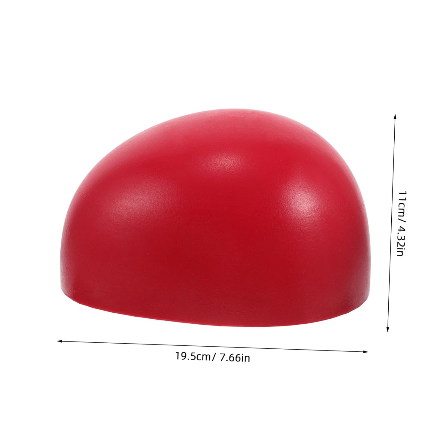 Happyyami Wig Head Mold Natural Hair Mannequin Head Head Mask Stand Mannequin Head for Hats Head for Wigs Black Mannequin Head Mannequin Heads for Wigs Braid Cap Plastic Red