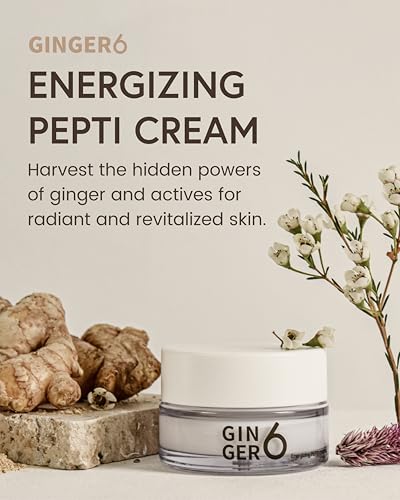 Hydrating Face Cream with Ginger Water, Niacinamide & Peptides - 1.69 fl oz