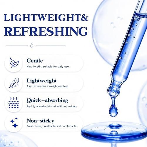 Copper Peptides Face Serum with Hyaluronic Acid - 3% GHK-Cu, 1 Fl Oz