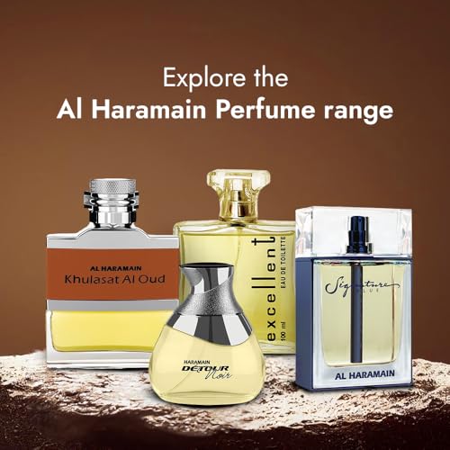 Al Haramain Amber Oud Perfume for Women & Men 2oz - Long Lasting Arabian Fragrance