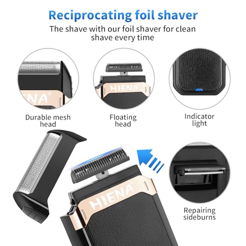 Cordless Hair Clippers & Trimmer Kit for Men - Professional Grooming Set with Digital Display