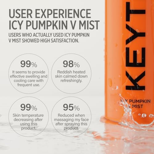 ICY Pumpkin V Mist - De-Puff & Refreshing Skin Spray 150ML with Herb Complex