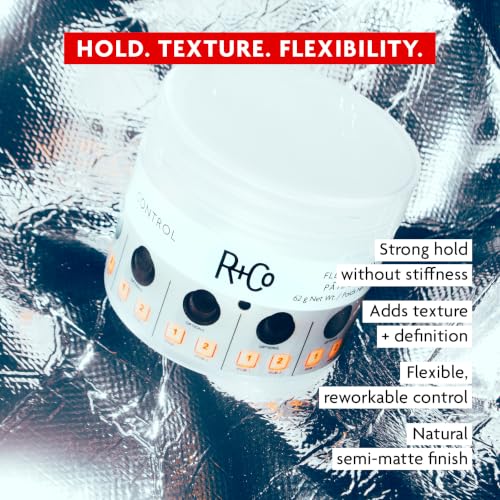 Hair Styling Paste Flexible Hold Semi-Matte Natural Finish 2.2 oz