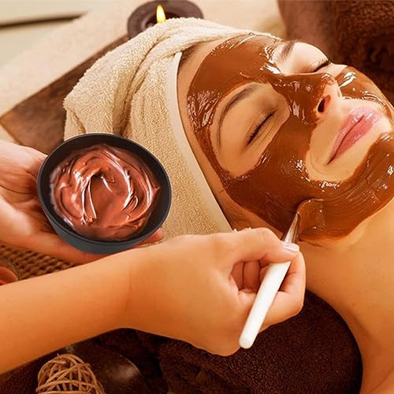 Face Mask Mixing Bowl Set.5IN 1 SPA Quality Face Mask Tool Kit. with Silicone Face Mask Brush Applicator,Premium Soft Face Brushes, Silicone Facial Mask Bowls, Mask Spatula, Measuring Scoop