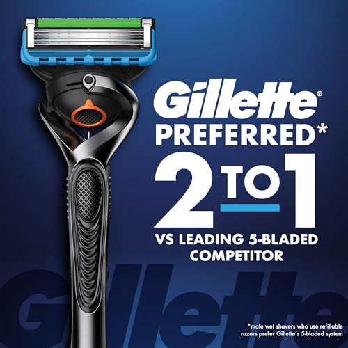 Gillette Fusion5 ProGlide Razor Blade Refills - Pack of 5 for Men