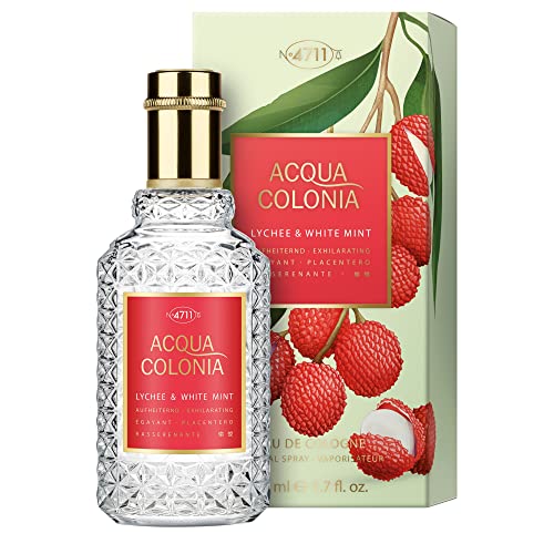 4711 Acqua Colonia Lychee White Mint Unisex Fragrance 1.7 oz EDC Spray