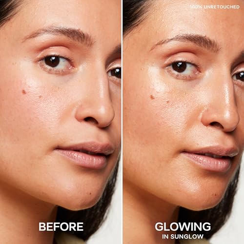 Saie Glowy Super Gel Mini Duo - Lightweight Liquid Highlighter Set for Dewy Skin