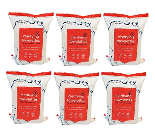 Clarifying Face Wipes for Blemish-Prone Skin - 25 Count, 6-Pack