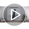 OLIXIS 64x21.5 Inch Full Length Standing Mirror with Black Frame - Bedroom Body Mirror