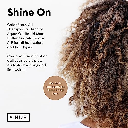 Hydrating Hair Oil Treatment with Argan & Shea Butter - Vegan, Gluten-Free, 3 fl oz