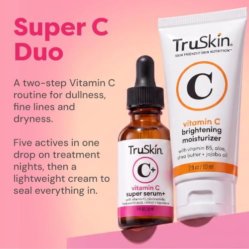 Vitamin C Serum & Moisturizer Duo for Radiant Skin - TruSkin