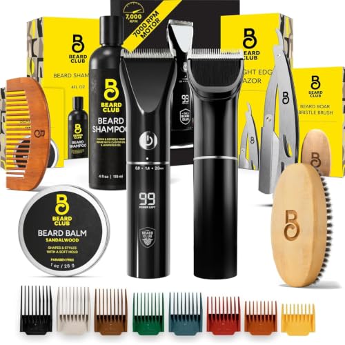 Beard Trimmer & Grooming Kit - Electric Hair & Mustache Trimmer with Accessories - Variation of THIS Listing