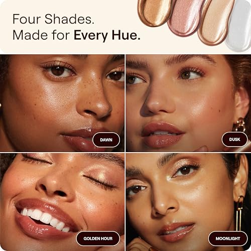 Live Tinted Hueglow Mini Liquid Highlighter Drops Serum Dusk - Bronze, 0.46 oz