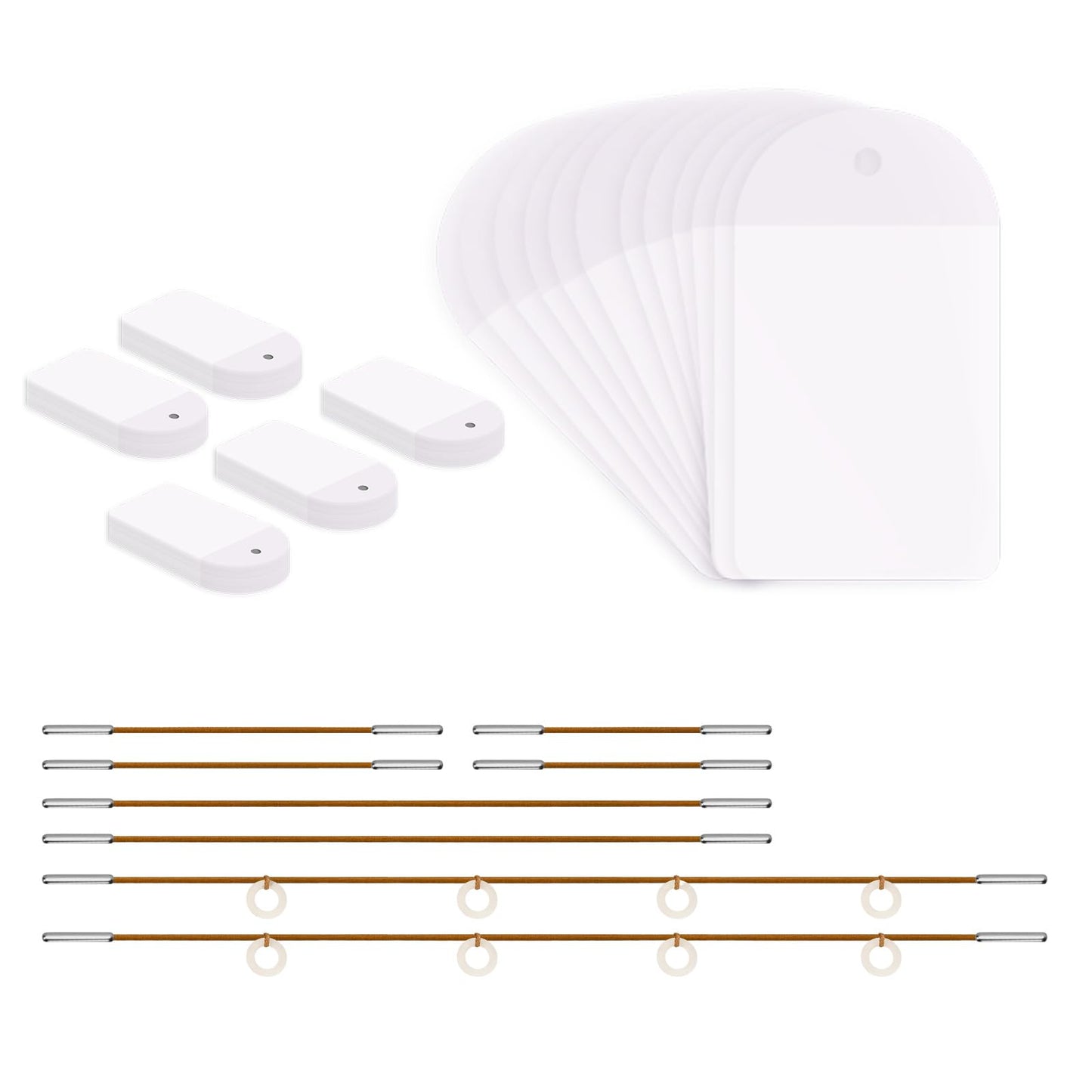 Loxbcin Face Tape Lifting Invisible 100PCS Neck Tape Face Lift Tapes and Bands with 8 Strings Face Lifter Instant Facial Tape fo Sagging Woman